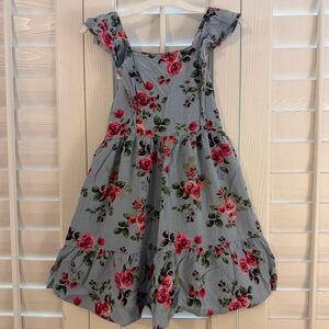 Children’s Place Dress with Ruffle Tank Sleeves & Ruffle Hem. GUC, Size 10/12
